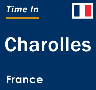 Current local time in Charolles, France