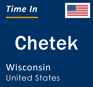 Current local time in Chetek, Wisconsin, United States