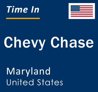 Current local time in Chevy Chase, Maryland, United States