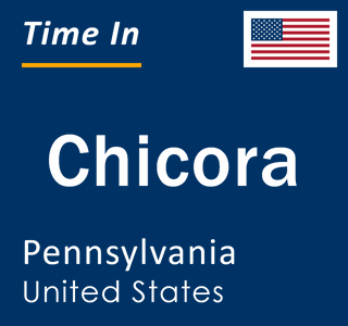 Current local time in Chicora, Pennsylvania, United States