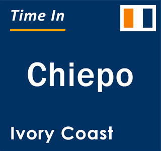 Current local time in Chiepo, Ivory Coast