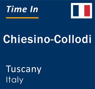 Current local time in Chiesino-Collodi, Tuscany, Italy