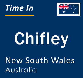 Current local time in Chifley, New South Wales, Australia