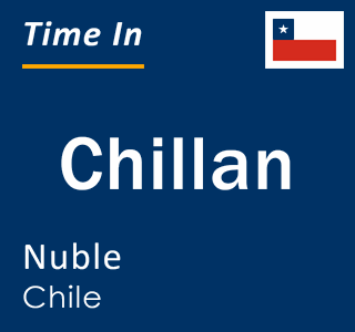 Current time in Chillan, Nuble, Chile