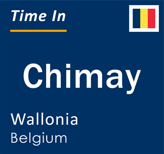 Current local time in Chimay, Wallonia, Belgium