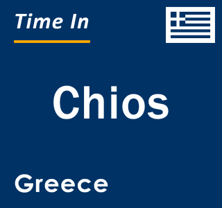 Current local time in Chios, Greece