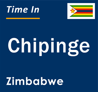 Current local time in Chipinge, Zimbabwe