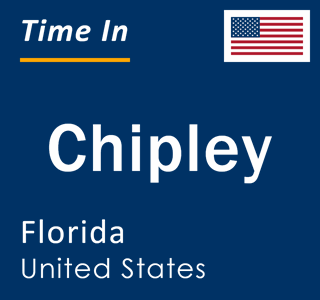 Current local time in Chipley, Florida, United States