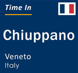 Current local time in Chiuppano, Veneto, Italy