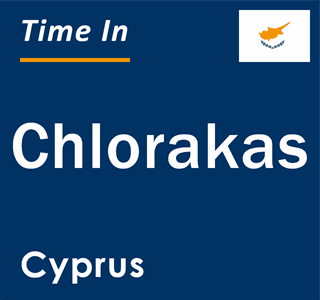 Current local time in Chlorakas, Cyprus