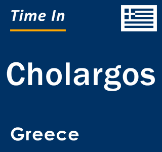 Current local time in Cholargos, Greece