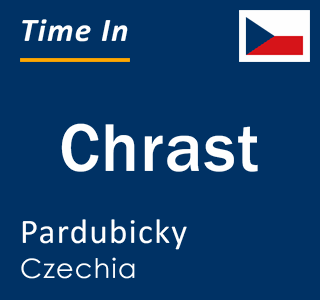 Current local time in Chrast, Pardubicky, Czechia