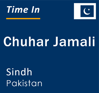 Current local time in Chuhar Jamali, Sindh, Pakistan