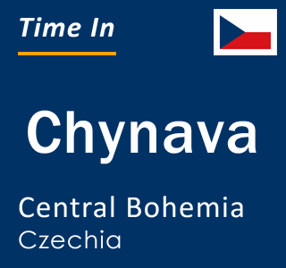 Current local time in Chynava, Central Bohemia, Czechia