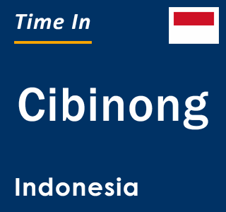 Current local time in Cibinong, Indonesia
