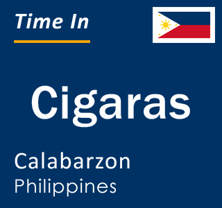 Current local time in Cigaras, Calabarzon, Philippines