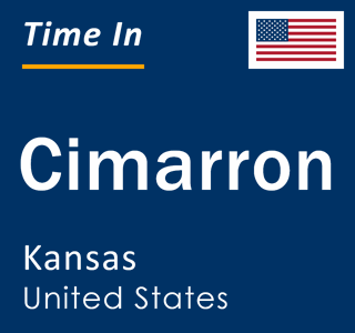 Current local time in Cimarron, Kansas, United States