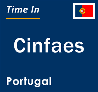 Current local time in Cinfaes, Portugal