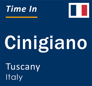 Current local time in Cinigiano, Tuscany, Italy