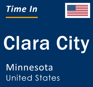 Current local time in Clara City, Minnesota, United States