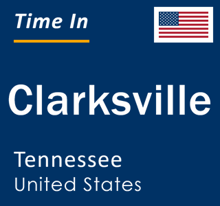 Current local time in Clarksville, Tennessee, United States