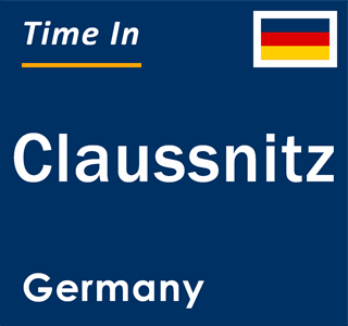 Current local time in Claussnitz, Germany