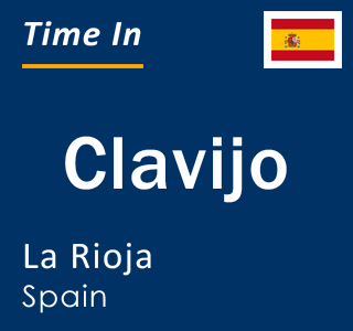Current local time in Clavijo, La Rioja, Spain
