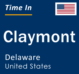 Current local time in Claymont, Delaware, United States