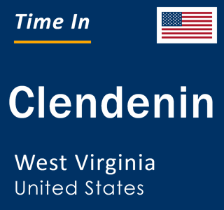 Current local time in Clendenin, West Virginia, United States