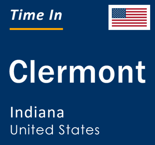 Current local time in Clermont, Indiana, United States