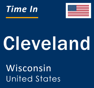 Current local time in Cleveland, Wisconsin, United States