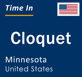 Current local time in Cloquet, Minnesota, United States