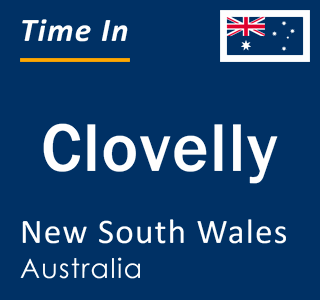 Current local time in Clovelly, New South Wales, Australia