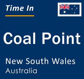 Current local time in Coal Point, New South Wales, Australia