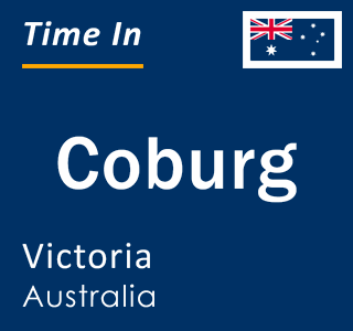 Current local time in Coburg, Victoria, Australia