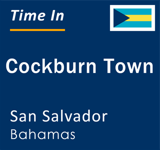 Current local time in Cockburn Town, San Salvador, Bahamas