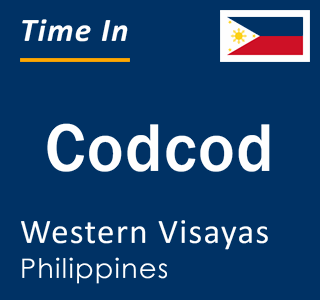 Current local time in Codcod, Western Visayas, Philippines