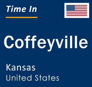 Current local time in Coffeyville, Kansas, United States