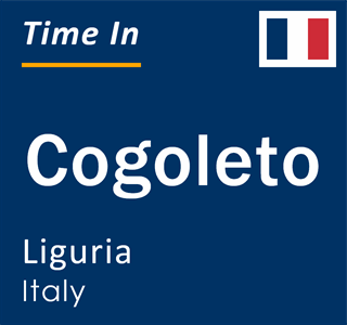 Current time in Cogoleto, Liguria, Italy