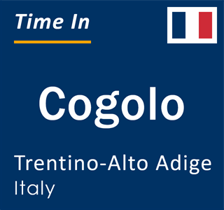 Current local time in Cogolo, Trentino-Alto Adige, Italy