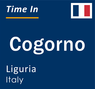 Current local time in Cogorno, Liguria, Italy