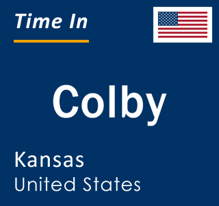 Current local time in Colby, Kansas, United States