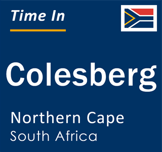 Current local time in Colesberg, Northern Cape, South Africa