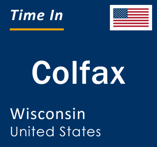 Current local time in Colfax, Wisconsin, United States