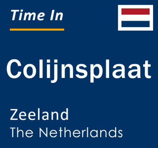 Current local time in Colijnsplaat, Zeeland, The Netherlands