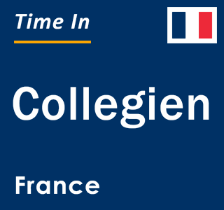 Current local time in Collegien, France