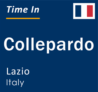 Current local time in Collepardo, Lazio, Italy