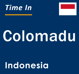 Current local time in Colomadu, Indonesia