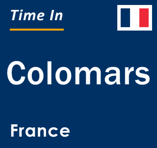 Current local time in Colomars, France