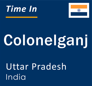 Current local time in Colonelganj, Uttar Pradesh, India